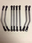 Complete Axial SMT10 Aluminum 4-LINK Set 12-1/2" Wheelbase. Fixed Price $39.99.
