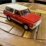 Wix 1969 Chevy Blazer Die Cast Locking Coin Bank- By Ertl (1997). Fixed Price $30.00.