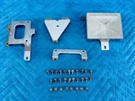 Datsun 280ZX Radio Audio Control Unit Brackets W/ Bolts 1981-1983 Oem. Fixed Price $50.00.