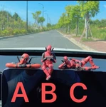 X-men Deadpool Car Ornament Interior Dashboard Toy Anime Decoration Mini Figures. Fixed Price $15.99.