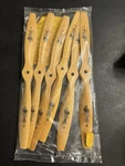 Jz Zinger Lot Of 6 Wood Airplane Propellers 11X7.5 Sealed Nos. Fixed Price $49.99.