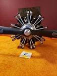 Inc. 9 Cylinder 4C Rc Classic Radial Motor - KIK25. Fixed Price $2999.99.