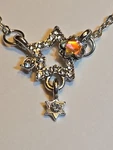Shining Colorful Star Rhinestone Light Luxury Alloy Necklace For. Fixed Price $5.26.