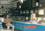1987 Vintage Kansai Tv Master Control Room Kobe Japan Qsl Ham Radio Postcard. Fixed Price $6.06.
