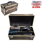 Aluminum Double Transmitter Carrying Case For Futaba Jr Spektrum Frsky Hitec. Fixed Price $59.99.