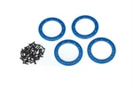 Traxxas 8168X Beadlock Rings, Blue Aluminum (2.2'). Fixed Price $29.95.