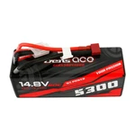 Gens Ace 5300MAH 14.8V 60C 4S Hardcase Lipo Battery Deans Plug For 1/8 Rc Buggy. Fixed Price $71.99.