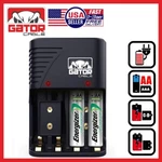 Aaa 9V Rechargeable Batteries Charger Plug-in Nimh Nicd Battery Rapid. Fixed Price $9.99.