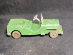 Vintage Metal Masters Army Jeep Die Cast Military Vehicle Green Toy.... Fixed Price $5.86.