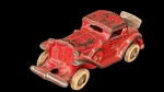 Super Nice, Original 1930'S Cast Iron Window Model Coupe With Rumble Seat. Fixed Price $100.00.
