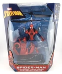 World Tech Toys Marvel Spider Man 2CH Ir Helicopter Flying Figure 34878. Fixed Price $35.99.