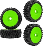 Sharegoo Rc Hobby Od 4.72" 1/8 Scale Buggy Wheels & Rubber Tires 17MM Hex Rim. Fixed Price $30.10.
