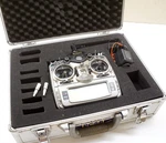 Jr 10X Transmitter Pcm/ppm Selectable Channel Propo W/ Case, Charger. Fixed Price $219.00.
