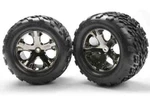 Traxxas Talon Rear All Star Black Chrome Wheels - TRA3668A Set Of 2. Fixed Price $26.95.