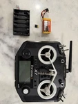 Frsky Taranis Q X7 2.4GHZ Console Rc Transmitter Telemetry W/ Battery. Fixed Price $60.00.