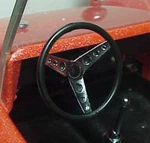 Cox Dune Buggy Steering Wheel Insert. New Injection Molded. Fits Baja Too. Fixed Price $12.50.
