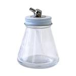 New Paasche Glass 3 Oz Bottle Assembly For & Ez Airbrushes Sealed. Fixed Price $12.25.