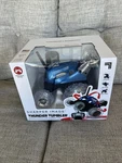 Sharper Image Thunder Tumbler Remote Control 360 Degrees Blue Spinning Car. New. Fixed Price $17.09.