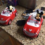 Jada Toys Disney Junior Mickey Mouse Clubhouse Roadster Car Red No Controller. Fixed Price $16.00.