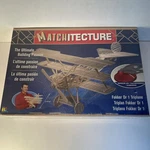 Matchitecture Fokker Dr Triplane Model Kit #6610 Jouets Bojeux 1990S Sealed. Fixed Price $28.99.