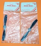 (2) Genuine Wen-mac Tru-pitch Nylon 5" 3P Blade Propellors #800-76. Fixed Price $10.00.