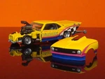 Supercharged 427 V8 1968 Chevrolet Camaro Nitro Power Pro-mod 1/64 Scale Ltd F. Fixed Price $29.99.