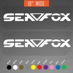 18" Sea Fox Boats Outboard Motor Marine Decals Vinyl Stickers Pair Set Of 2. Fixed Price $27.99.