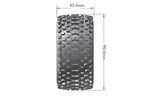 LOULT3279SB St-uphill 1/16 Stadium Truck Tires, 12MM Hex, Soft, Mounted On Black. Fixed Price $23.99.