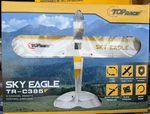 Sky Eagle 4-CHANNEL Remote Control Airplane TR-C385 Fly Top Race Styrofoam White. Fixed Price $75.00.