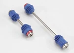 Traxxas 1/10 E-maxx Brushless * Steel Constant Velocity Center Driveshafts. Fixed Price $36.95.