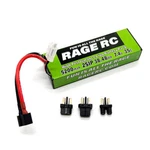 Rage Rc LP52002S35U 5200MAH 7.4V 35C Hard Case Lipo Battery With Universal Co. Fixed Price $53.99.