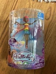 New Flutterbye Rainbow Flying Fairy Pink Hair Spin Master Light Up Htf. Fixed Price $80.00.
