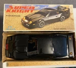 1984 Trans Am Super Knight Rider W/ Microphone 1/10 Scale Battery Oper. Car Toy. Fixed Price $195.00.