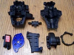 Fit Traxxas Maxx Slash 102076-4 Rear Bulkhead Motor Mount Gear Cover Tie Bar. Fixed Price $8.99.