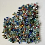 Vintage Marbles Lot Of 350 4LB 5OZ. Fixed Price $40.00.