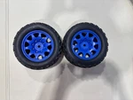 Power Hobby PHT1131SBLUE Scorpion Belted Monster Truck Tires / Wheels, 17MM H.... Fixed Price $55.99.