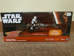 New Star Wars Air Hogs Remote Control Speeder Bike Spin Master Rc. Fixed Price $31.49.