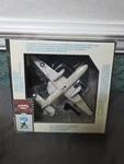 Model Power Postage Stamp 1:100 Grumman E-2 Hawkeye Diecast Plane W/stand 5379. Fixed Price $52.95.