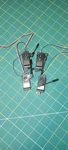 4PC Futaba S3003 Servos, Savers With Rods. Tested. Fixed Price $50.00.