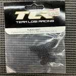 Team Losi Racing 22X-4 Elite Carbon Front Top Brace (medium Flex) TLR331057. Fixed Price $14.00.