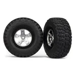 New Traxxas 5878 Tire/wheel Assembled Blk Beadlock Fr/re 2 Free Us Ship. Fixed Price $30.99.