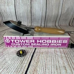 Vtg Tower Hobbies Custom Heat Sealing Iron With Stand Adjustable Original Box. Fixed Price $44.00.