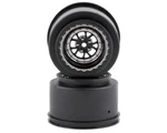Traxxas TRA9473X Wheels Weld Black Chrome Rear 2 C11. Fixed Price $18.00.