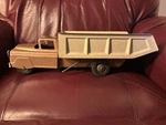 Vtg Marx Lumar Pressed Steel Manual Dump Truck Original Vintage Toy. Fixed Price $38.50.
