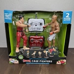 The Black Series Mma Cage Fighters Radio Control Spinning - New But Damage Box. Fixed Price $54.99.