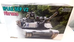 Cyber-hobby 1/35 M1A2 Sep V2 Abrams Tank Model Kit 3356 Open Box Sealed Parts. Fixed Price $49.99.