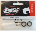 LOSA6957 Losi 10X15X4 Mm Ball Bearings W/nylon Retainer (2) A-6957. Fixed Price $8.99.