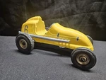 Vintage Ohlsson & Rice Yellow Tether Race Car #6. Fixed Price $324.95.