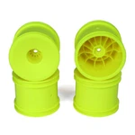 De Racing Speedline Wheels Associated Stadium Truck T5M T6.1 T6.2 ET410 Yellow. Fixed Price $18.99.