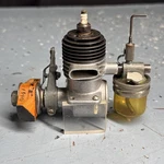 Junior Motors 60E52 Model Airplane Engine Brown .299 1940. Fixed Price $149.00.
